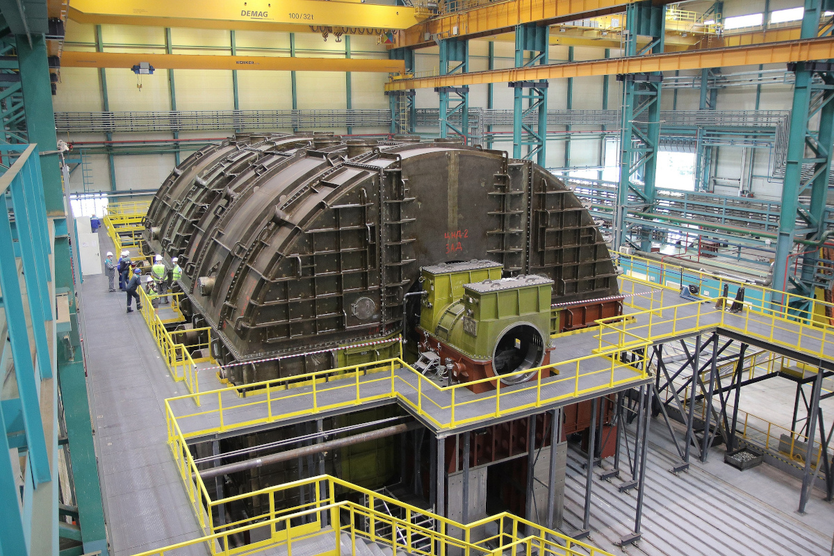 «Силовые машины» спроектировали и изготовили первую отечественную тихоходную турбину для АЭС