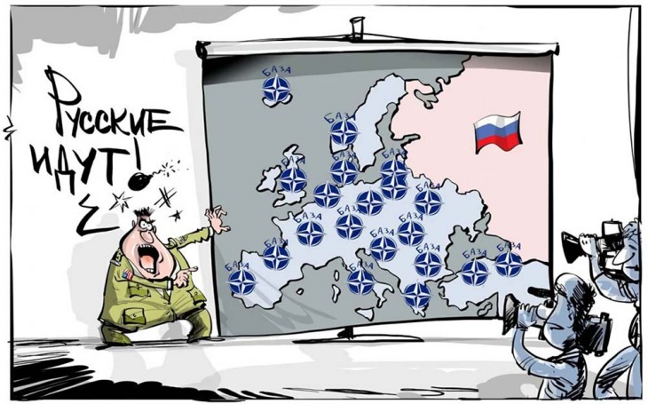 Натовское шоу: "Русские нападают, все видели!?"