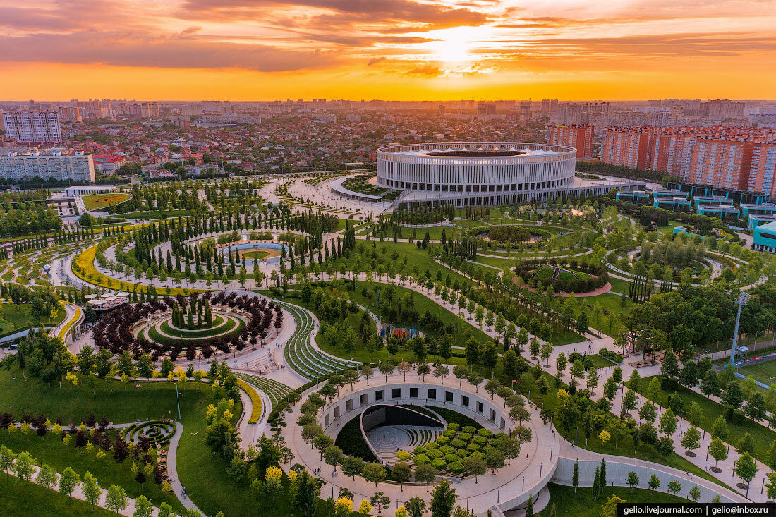 Парк Краснодар - городской парк будущего