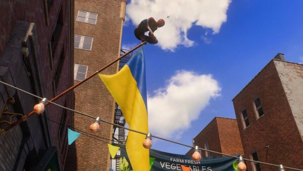 В новой игре о Человеке-пауке появились украинские флаги и тризубы